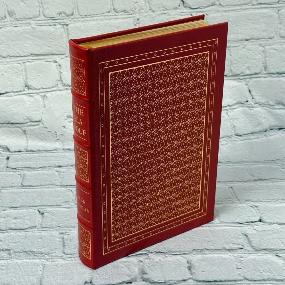 The Sea-Wolf by Jack London The Easton Press 1979 Leather Bound Book Red